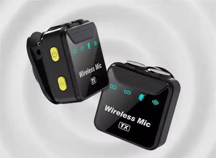 SX23 Noise Canceling Mini Wireless Lavalier Microphone